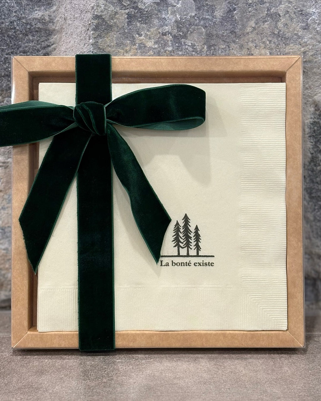 Ensemble de serviettes de table en papier