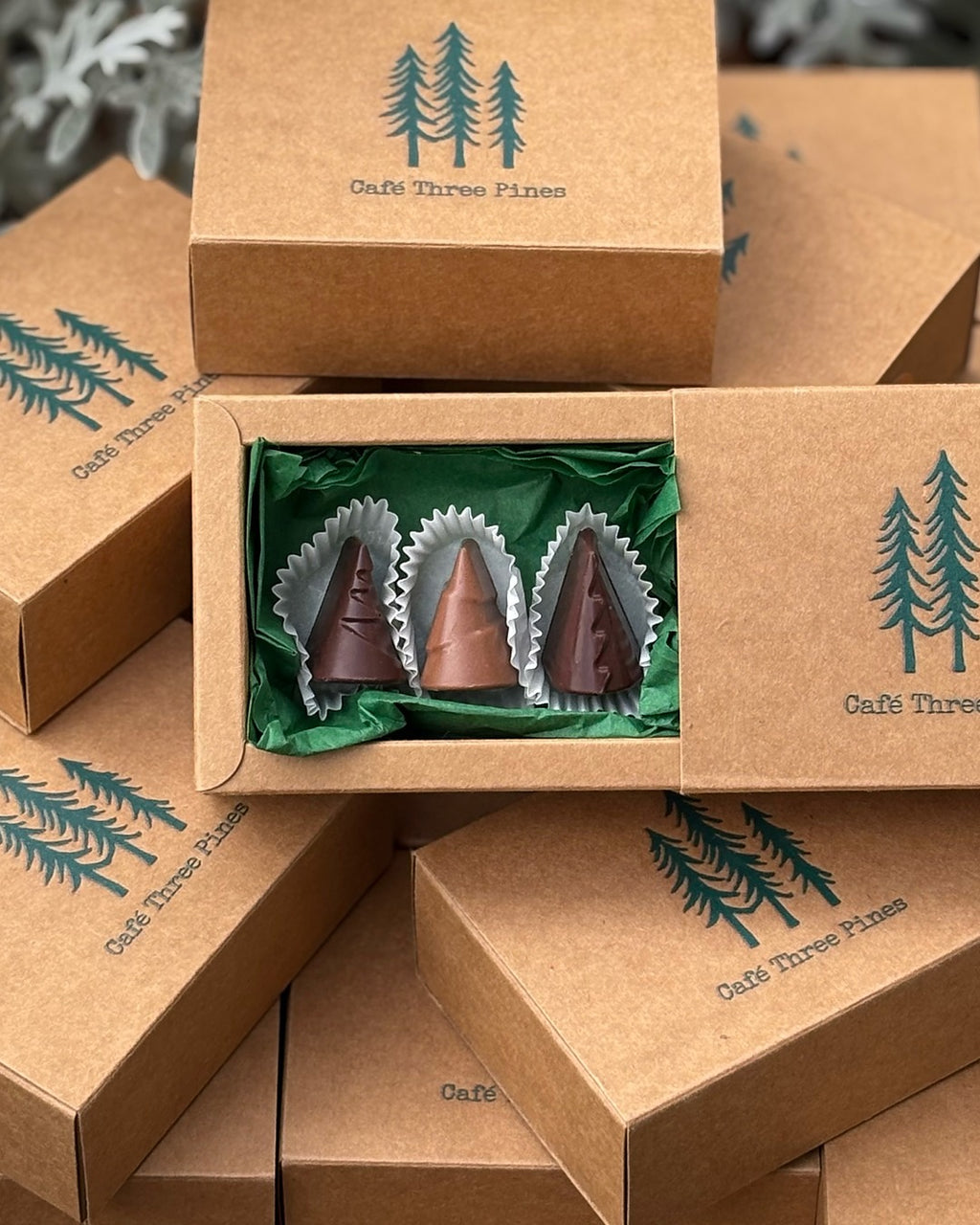 Three Pines Chocolate Box